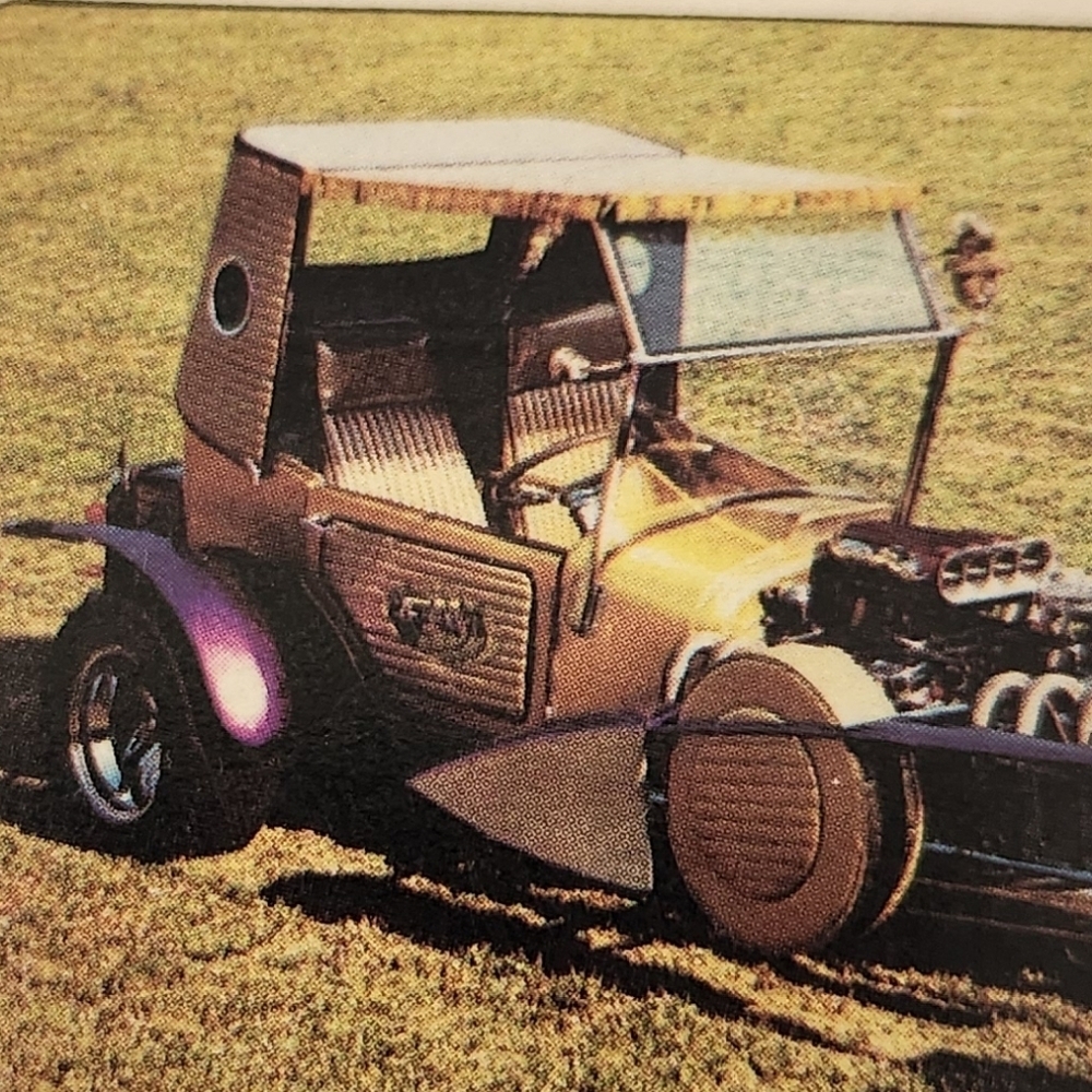 1974/1975 Fleer George Barris Kustom Cars Series 1 ZZR - Spy Rod Sticker Card Vn - Picture 10 of 14